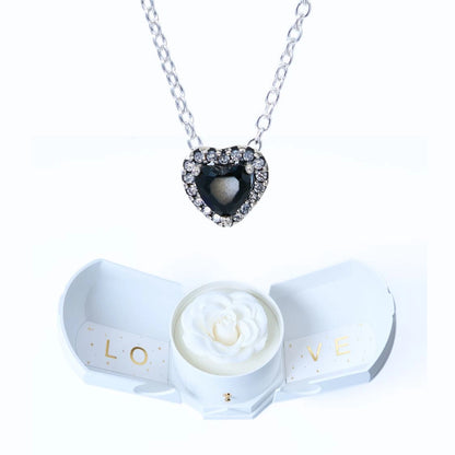 Caja Armonía Eterna y Collar Corazón Eterno