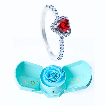Coffret Harmonie et Bague Cœur Éternel