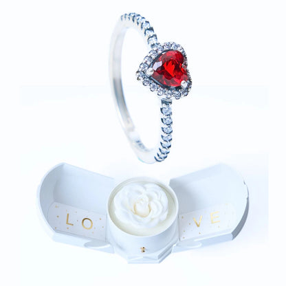 Coffret Harmonie et Bague Cœur Éternel