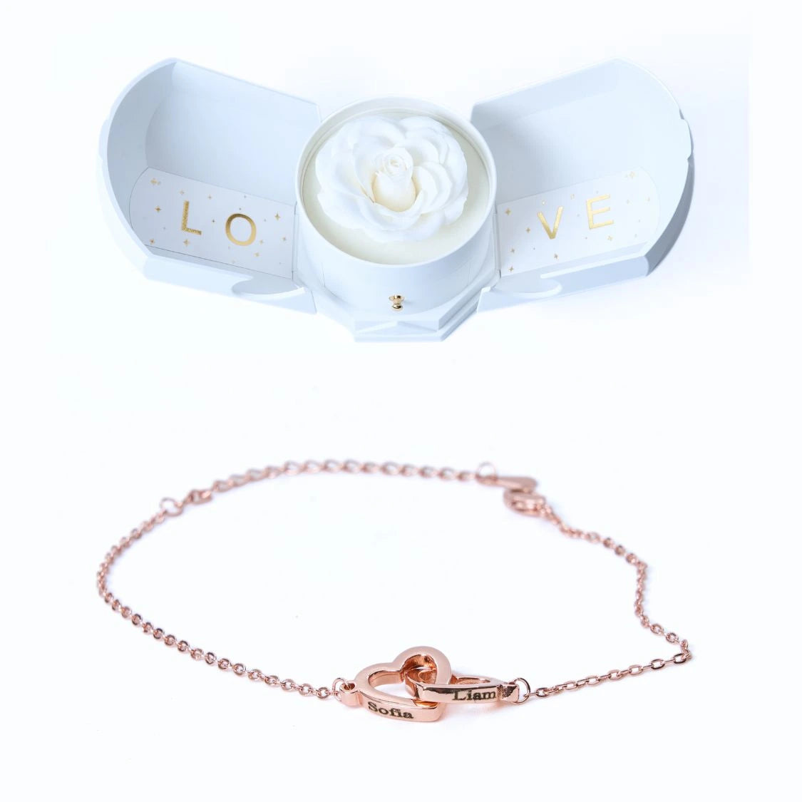 Eternal Harmony Box & Personalized Bracelet