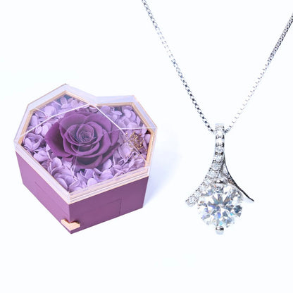 Eternal Heart Box & Helios Necklace