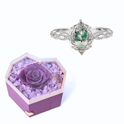 Eternal Heart Box & Jasmine Ring