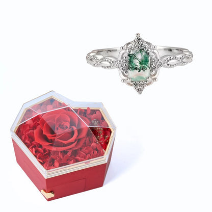 Eternal Heart Box & Jasmine Ring