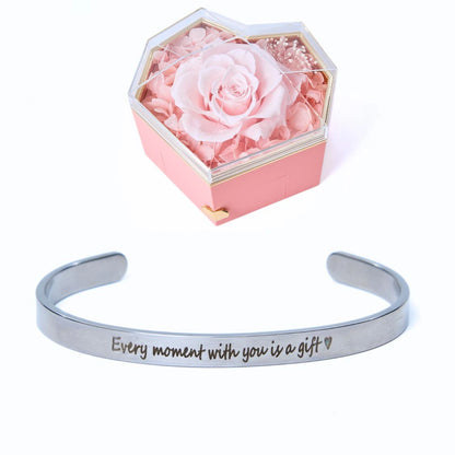 Eeuwige Hartendoos en Paula Gepersonaliseerde Armband