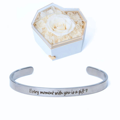 Eeuwige Hartendoos en Paula Gepersonaliseerde Armband