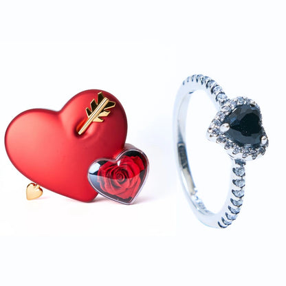 Caja Amor Eterno & Anillo Corazón Eterno