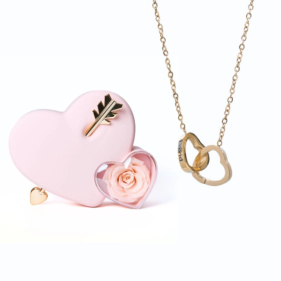 Spersonalizowany naszyjnik Eternal Love & Intertwined Hearts