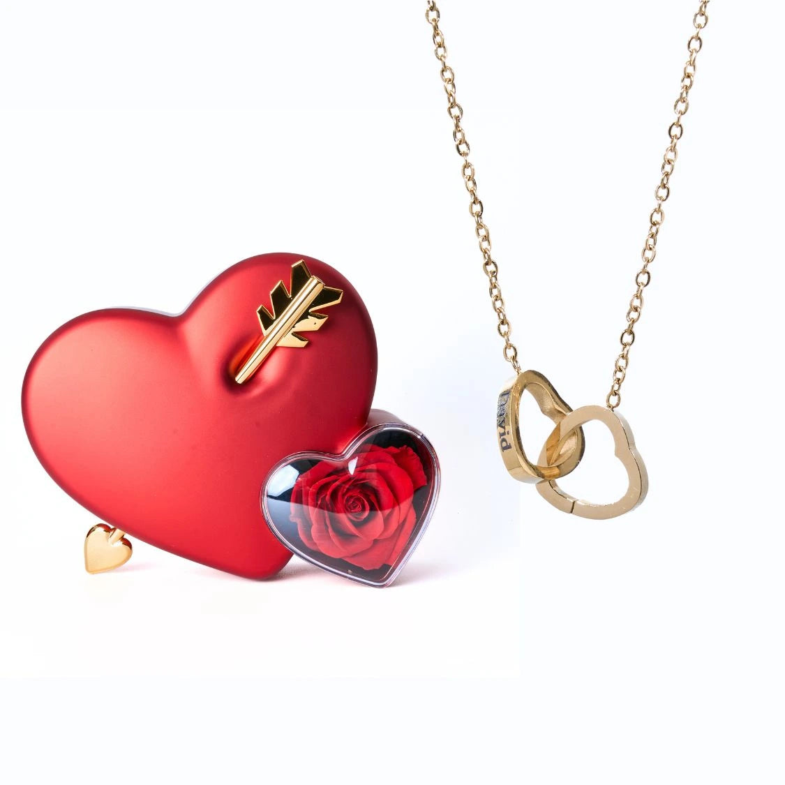 Spersonalizowany naszyjnik Eternal Love & Intertwined Hearts