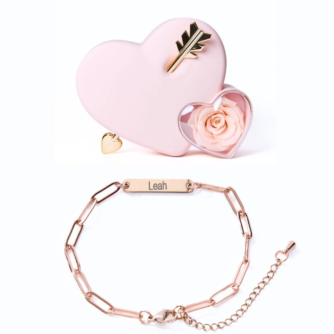 Coffret Amour Éternel & Bracelet Personnalisé Mira