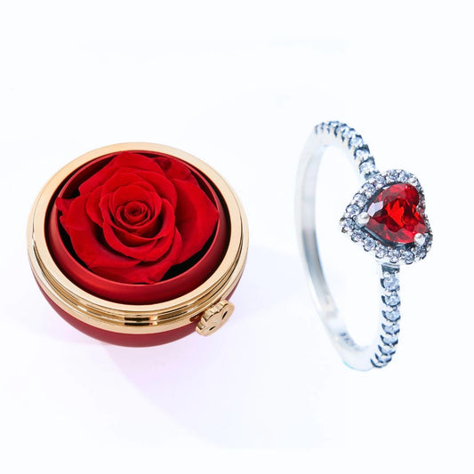 Scatola Passione Eterna e Anello Cuore Eterno