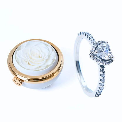 Scatola Passione Eterna e Anello Cuore Eterno