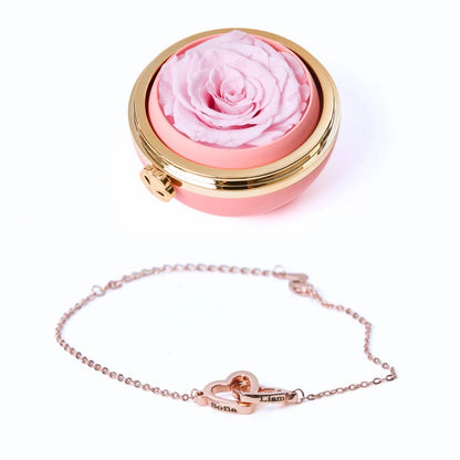 Eeuwige Passie Box en Gepersonaliseerde Armband
