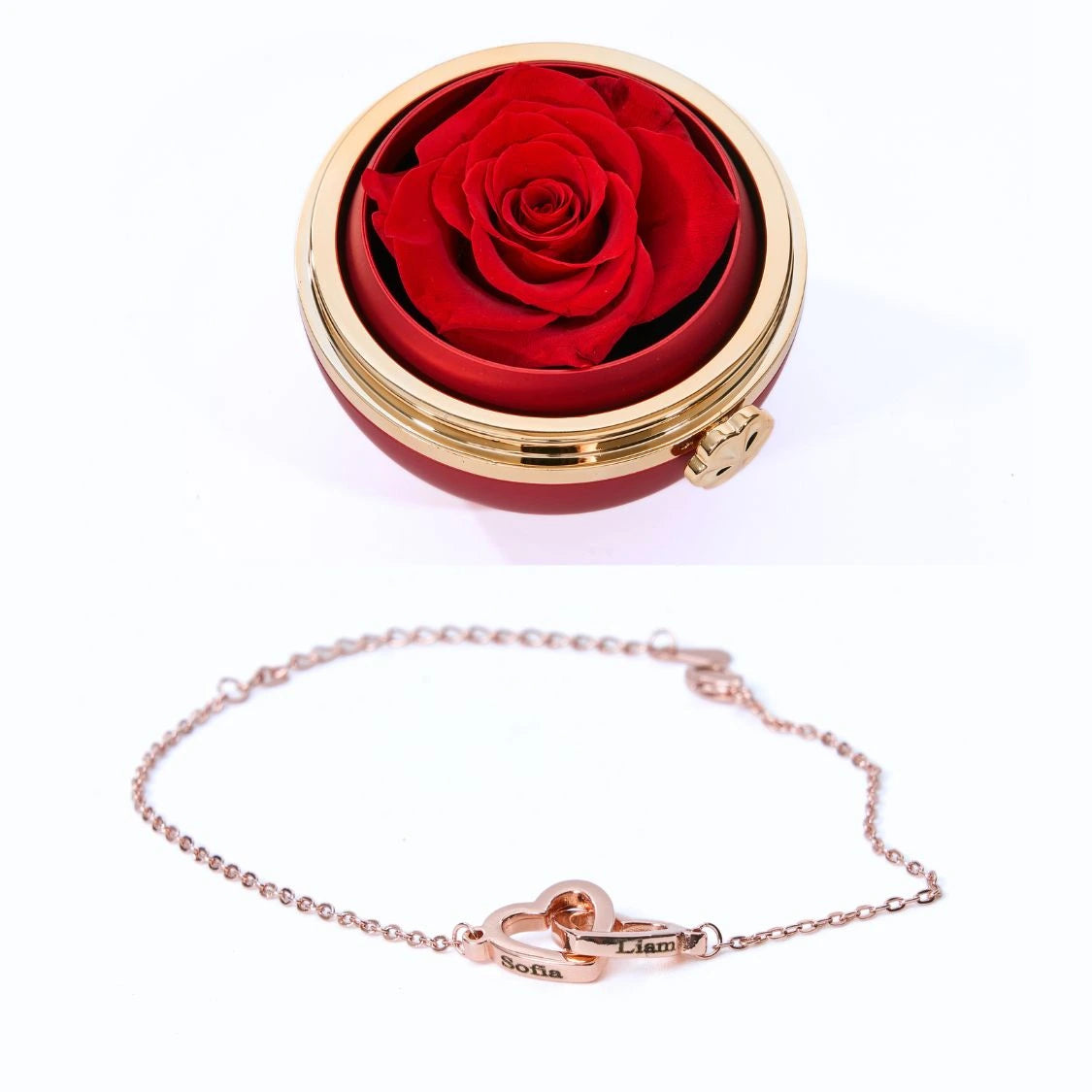 Eeuwige Passie Box en Gepersonaliseerde Armband