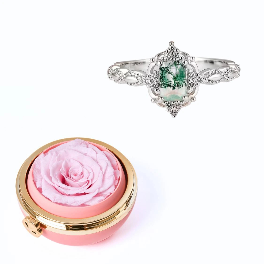 Coffret Passion Éternelle & Bague Jasmine