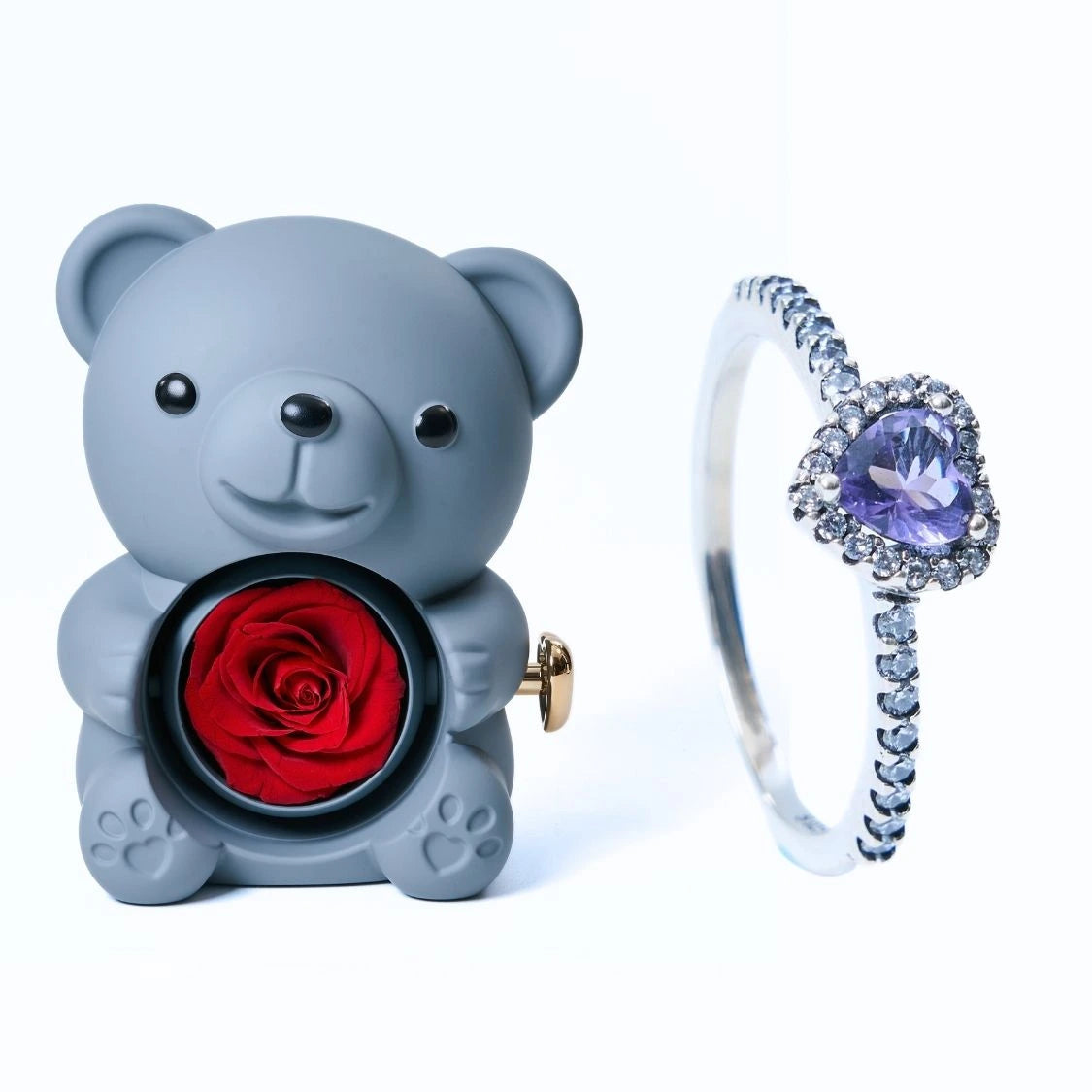 Orso Eterno Milona™ e Anello Cuore Eterno