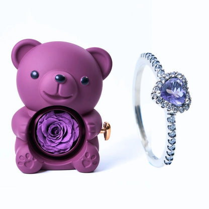 Orso Eterno Milona™ e Anello Cuore Eterno