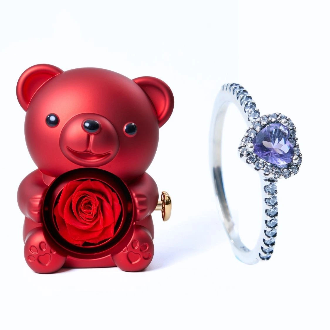 Orso Eterno Milona™ e Anello Cuore Eterno