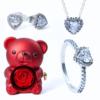 Milona™ Oso Eterno y Conjunto Corazón Eterno