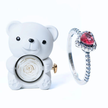 Eeuwige Roos Beer en Eeuwige Hart Ring