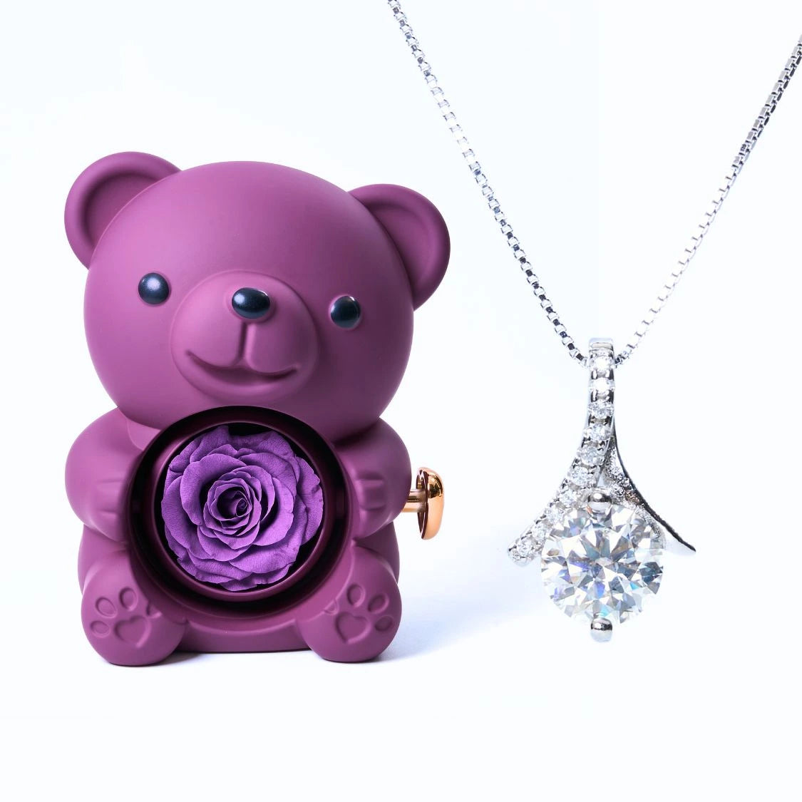 Naszyjnik Eternal Rose Bear & Helios