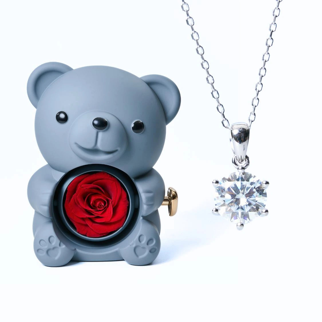 Ours Éternel Milona™ et Collier Honorine