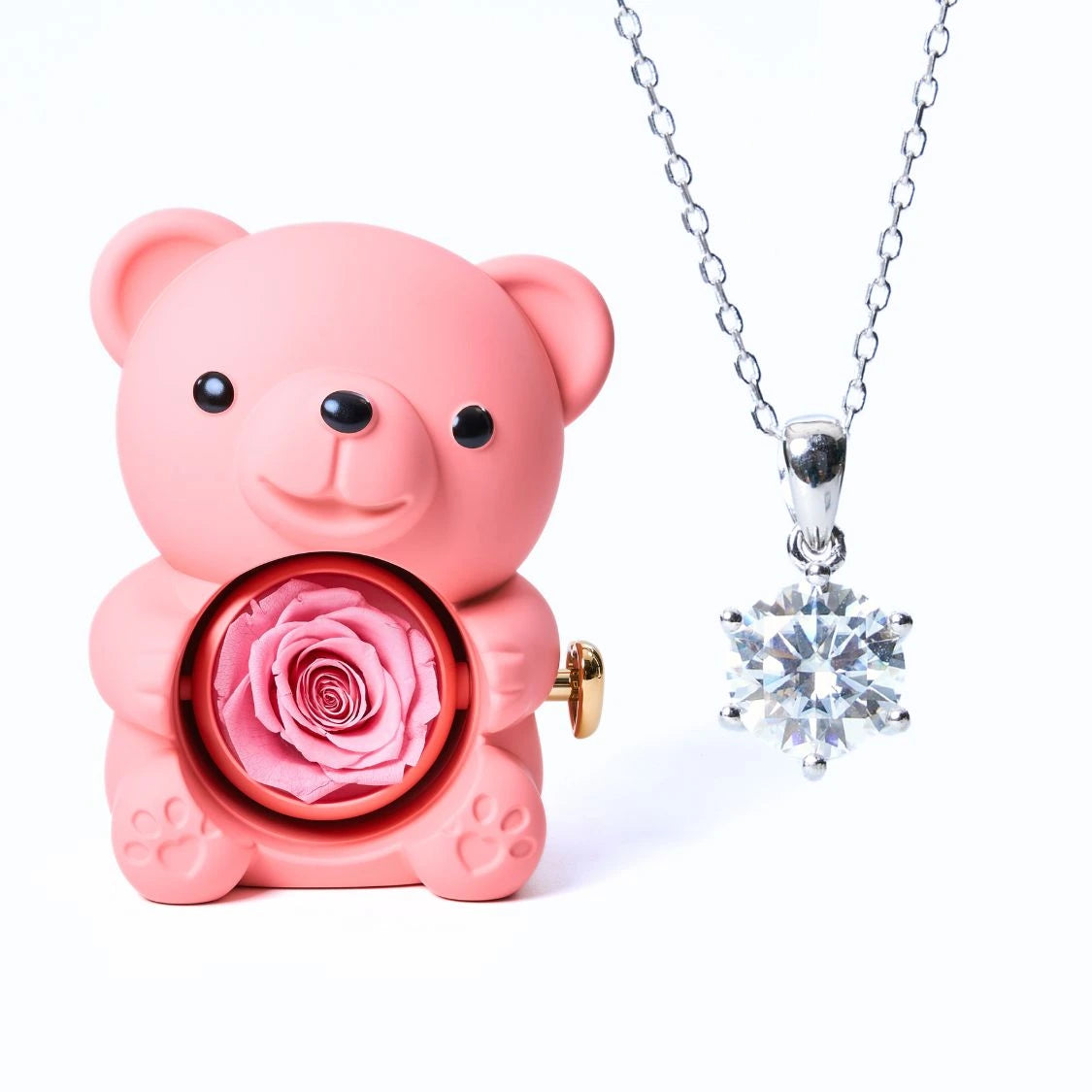 Ours Éternel Milona™ et Collier Honorine