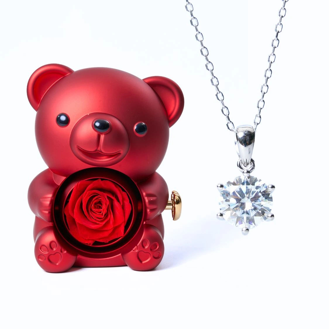 Ours Éternel Milona™ et Collier Honorine