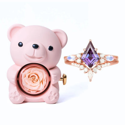 Ours Éternel Milona et Bague Ophalia