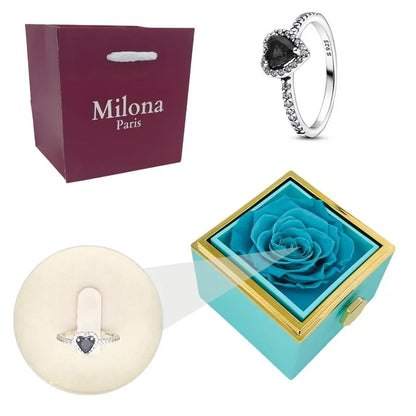 Eternal Rose Box & Eternal Heart Ring