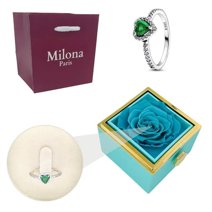 Eternal Rose Box & Eternal Heart Ring