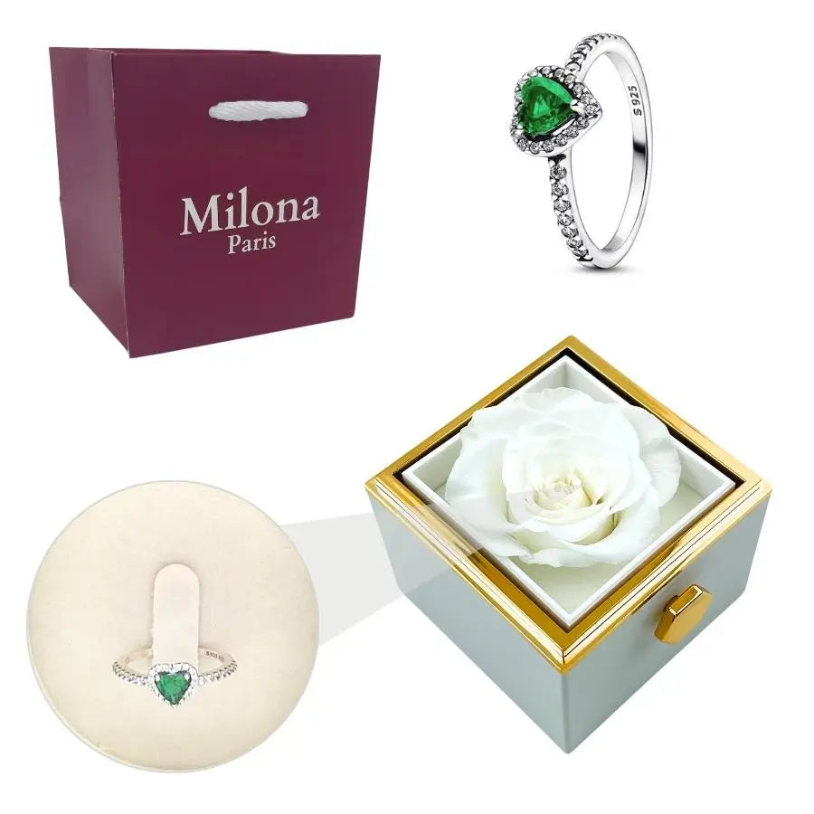 Eternal Rose Box & Eternal Heart Ring