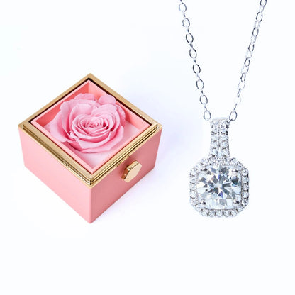 Eternal Rose Box & Isadora Necklace