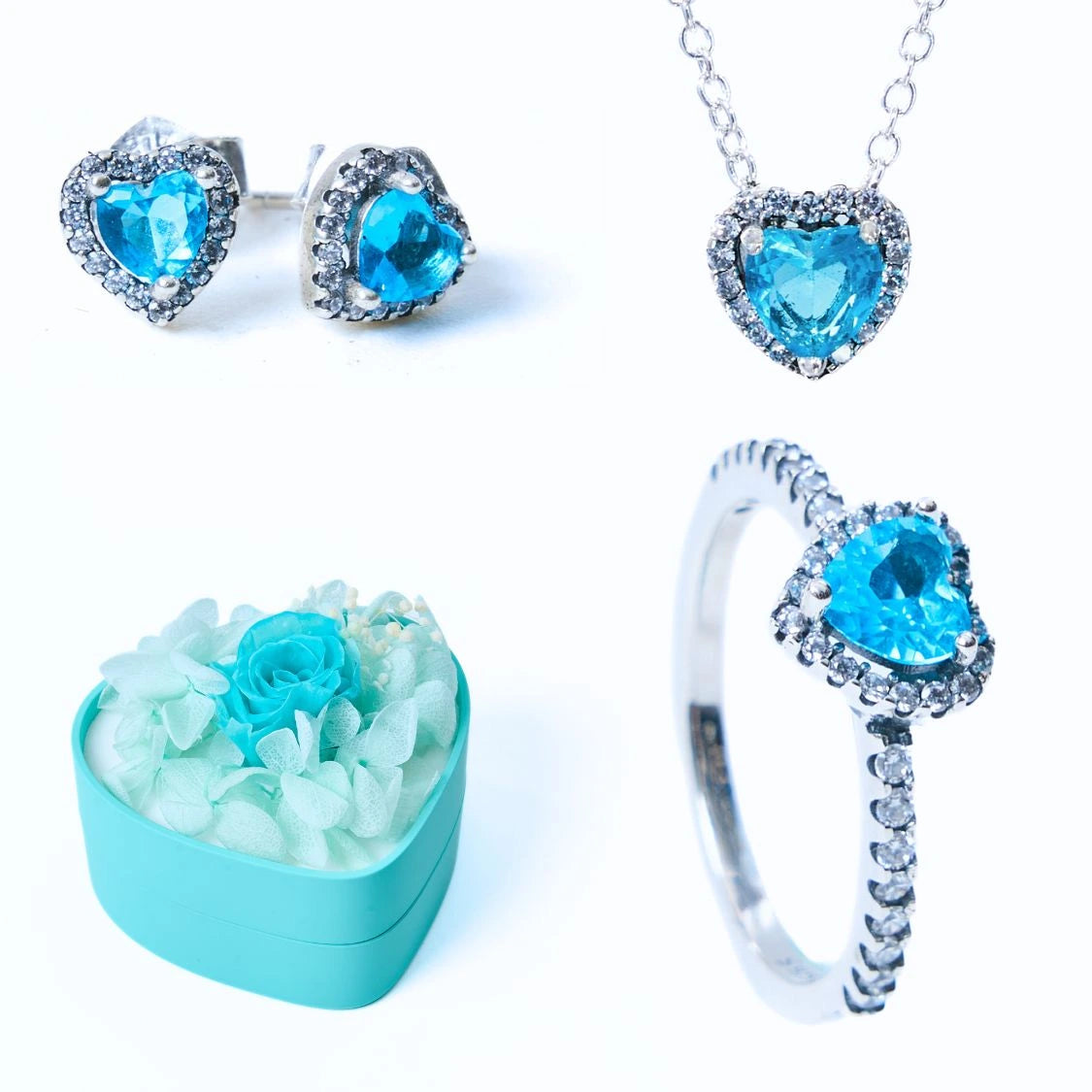 Mini Eternal Heart Box & Blue Eternal Heart Set
