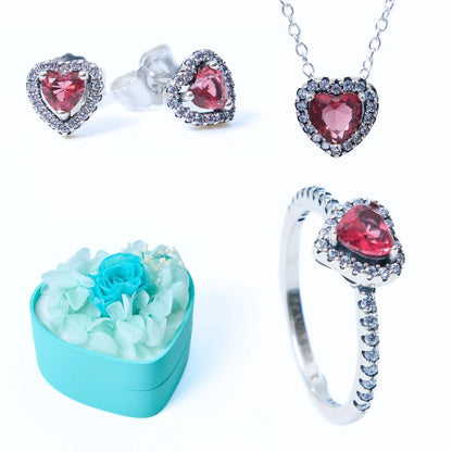 Mini Ewige Herz Box & Hellrotes Ewiges Herz-Set