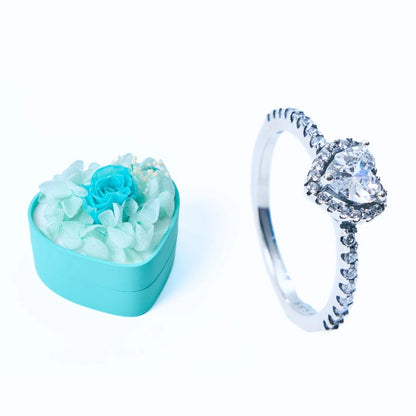 Mini Scatola Cuore Eterno e Anello Cuore Eterno