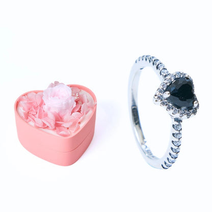 Coffret Mini-Cœur Éternel et Bague Cœur Éternel