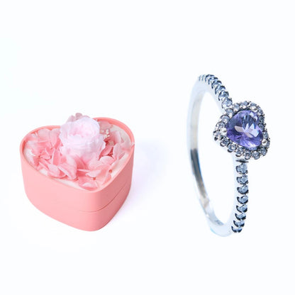 Mini Eeuwig Hart Doos en Eeuwige Hart Ring