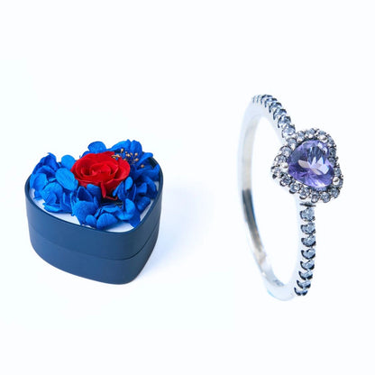 Mini Eeuwig Hart Doos en Eeuwige Hart Ring