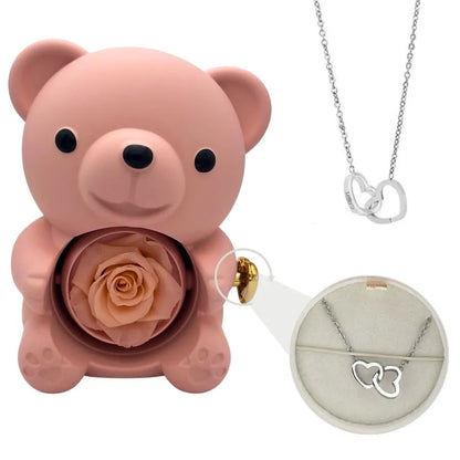 Milona™ Eternal Bear & Personalized Necklace