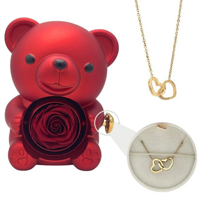 Milona™ Eternal Bear & Personalized Necklace