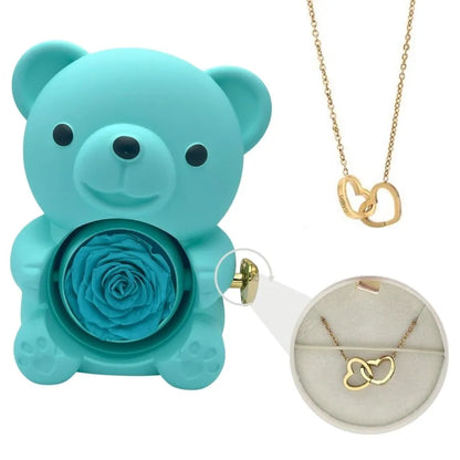 Milona™ Eternal Bear & Personalized Necklace