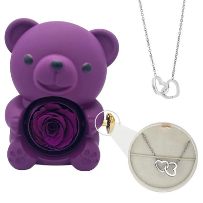 Milona™ Eternal Bear & Personalized Necklace