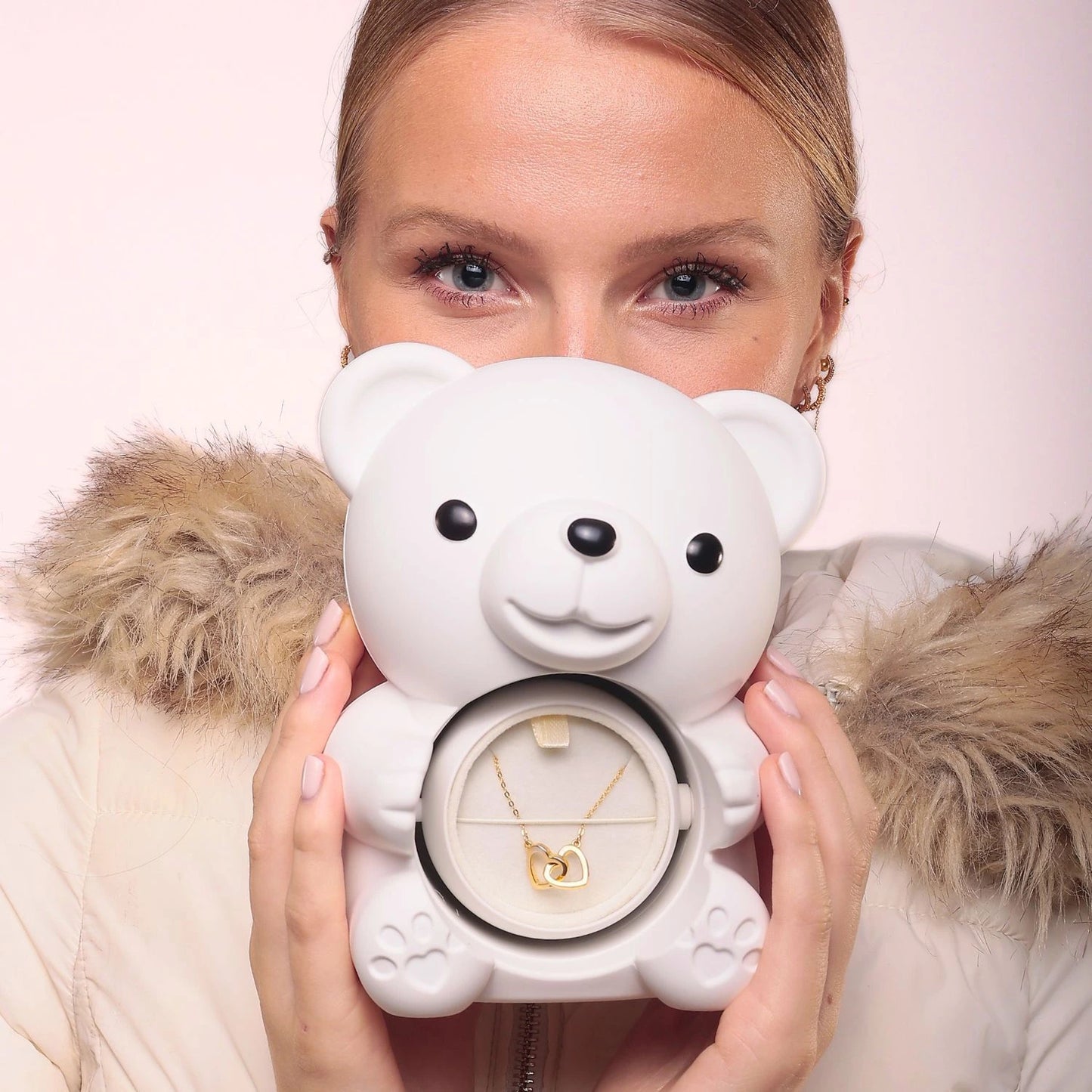 Milona Ewiger Bär & Personalisiertes Armband & Halskette