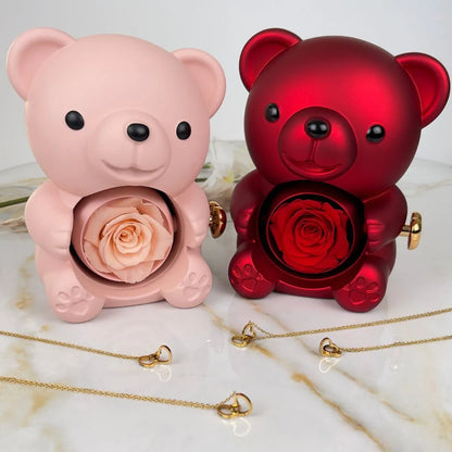 Milona™ Eternal Bear & Personalized Necklace