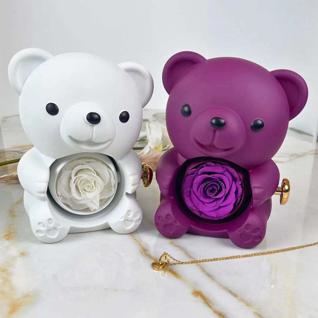 Milona™ Eternal Bear & Personalized Necklace